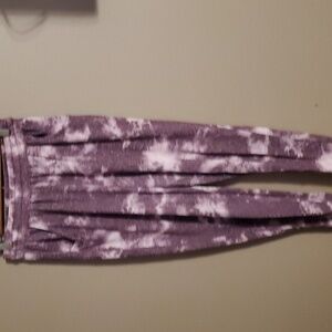 R&R soft stretch purple and pink joggers junior size XL